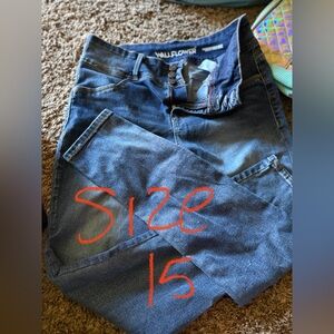 Wallflower skinny jeans